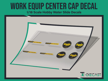 Work Equip Center Cap Decal 