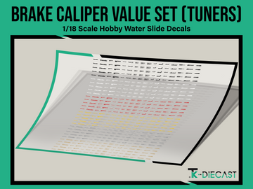 Brake Caliper Decal Value Set (Tuners)