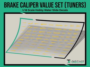 Brake Caliper Decal Value Set (Tuners)