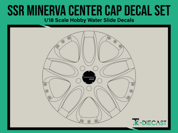 SSR Minerva Center Cap Decal Set