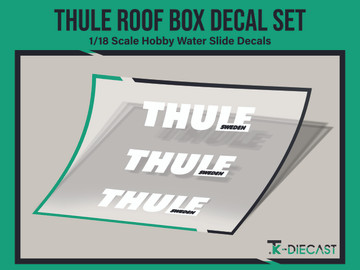 Thule Roof Box Decal Set
