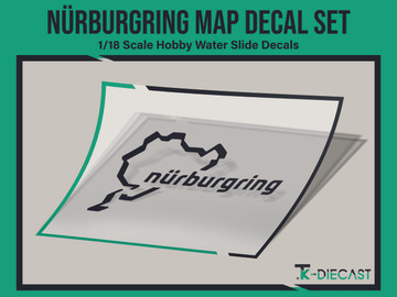 Nürburgring Map Decal Set