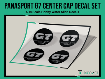 Panasport G7 Center Cap Decal 