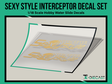 SEXY STYLE Interceptor Decal Set