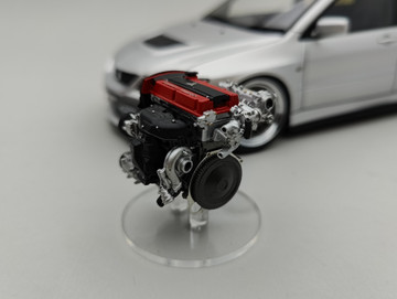 1/18 Ignition IG2769 Mitsubishi Lancer EVO 9 Engine 4g63 Red