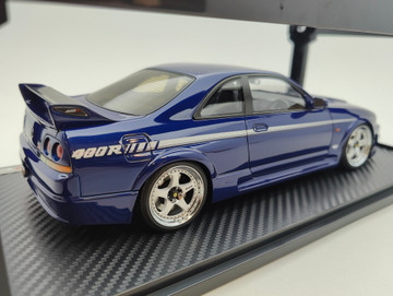 1/18 Ignition IG3655 Nissan Skyline R33 400r Deep Marine Blue