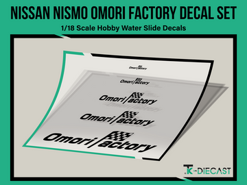 Nissan Nismo Omori Factory Decal Set