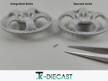 17" Work Meister S1 3P Alloy Optional Detailing Bolts