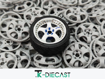 17" Work Meister S1 3P Alloy Optional Detailing Bolts