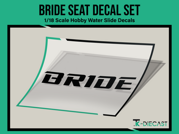 Bride Seat Decal Set