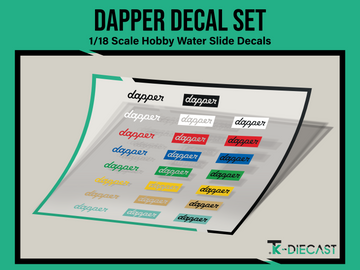 Dapper Decal Set (Slap Set)