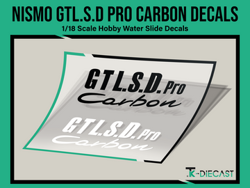 Nismo GTL.S.D Pro Carbon Decal Set