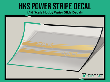 HKS Power Stripe Decal 