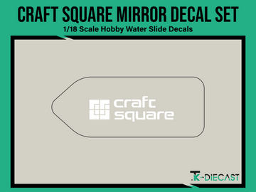 Craft Square Mirror Decal Set