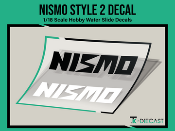 Nismo Style 2 Decal Set