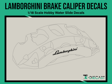 Brake Caliper Decal Set 08 (Lamborghini)