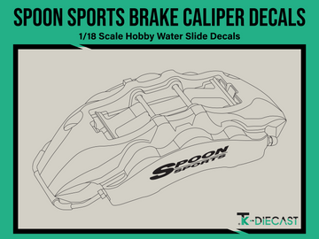 Brake Caliper Decal Set 14 (Spoon Sports)