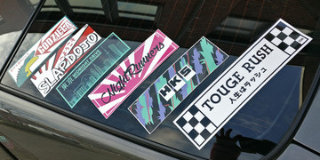 Night Runners Vinyl Slap Sticker