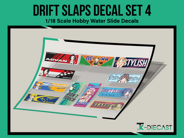 Drift Slaps Decal Set 4