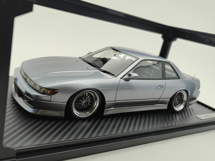 1/18 ignition IG3590 Nissan SIlvia S13 Vertex Two Tone SIlver Grey