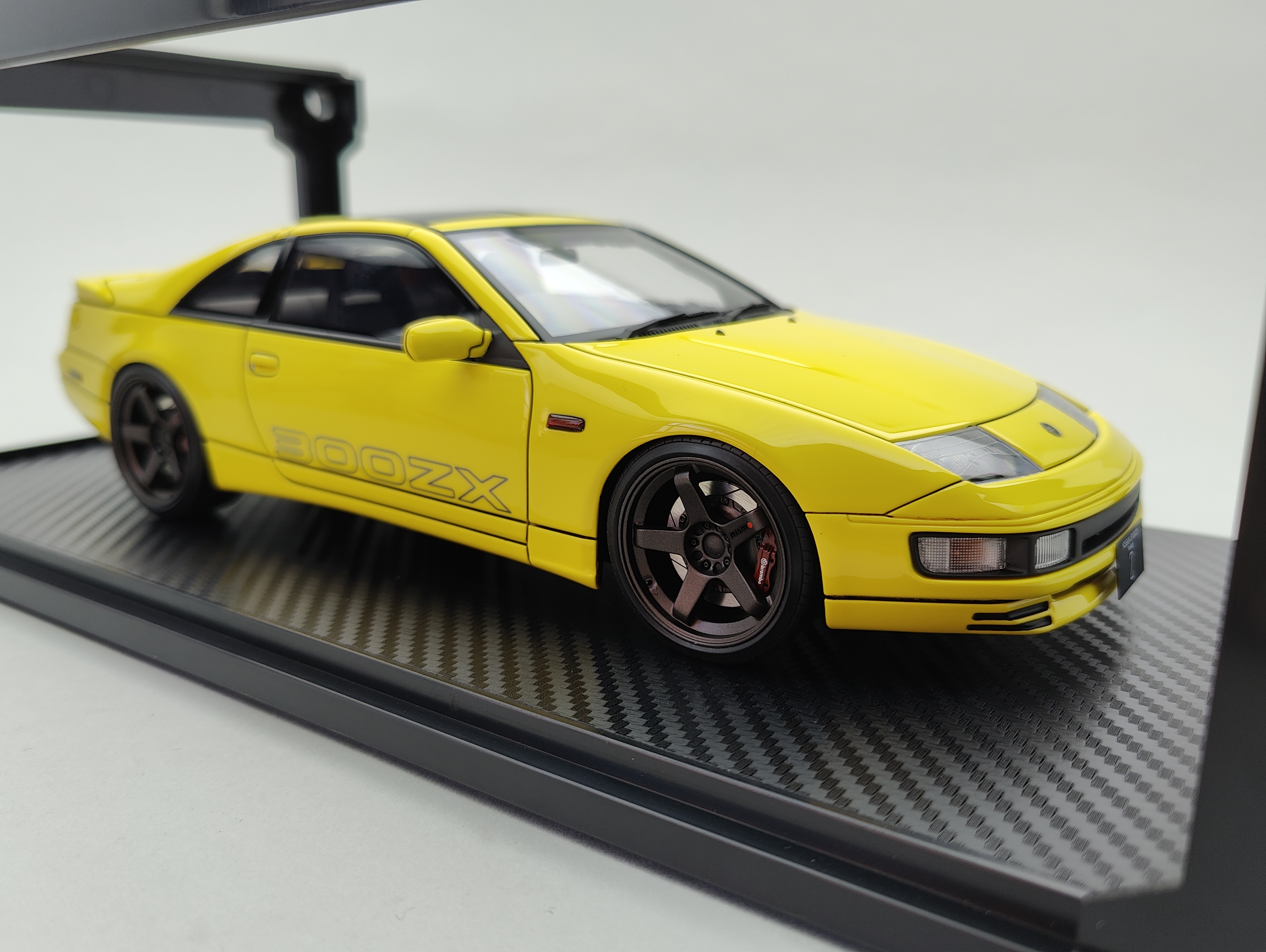 1/18 Ignition IG3423 Nissan Fairlady Z Z32 2by2 Yellow - Tk Diecast