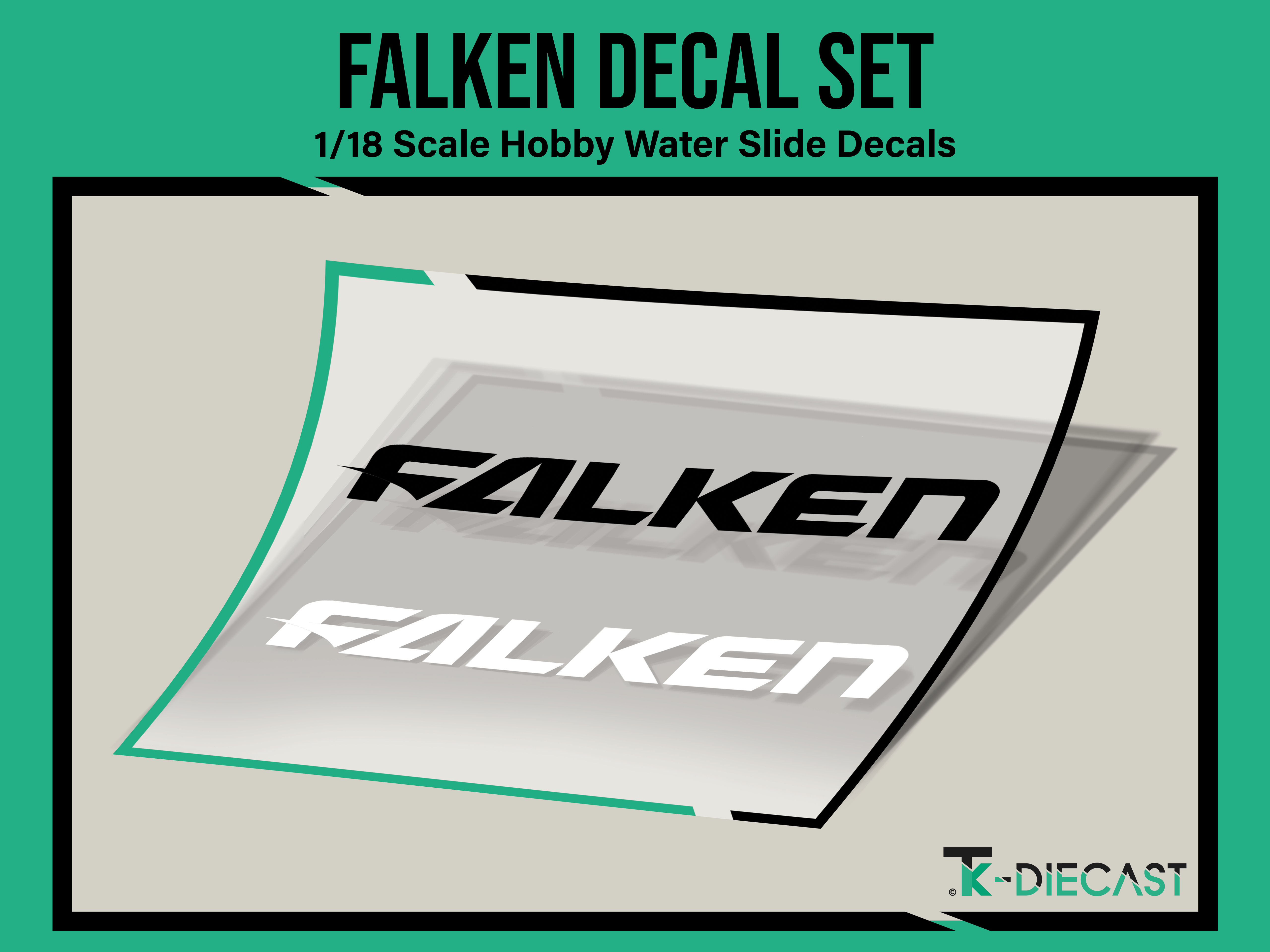 Falken Decal Set - Tk Diecast