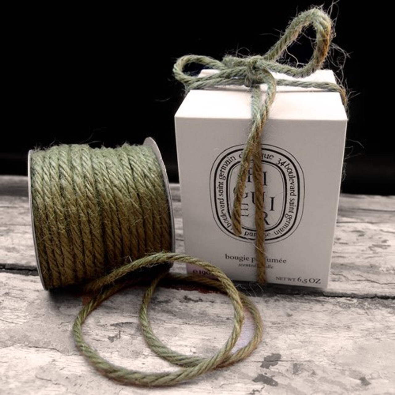 Jute Cord 6mmx10yd Moss