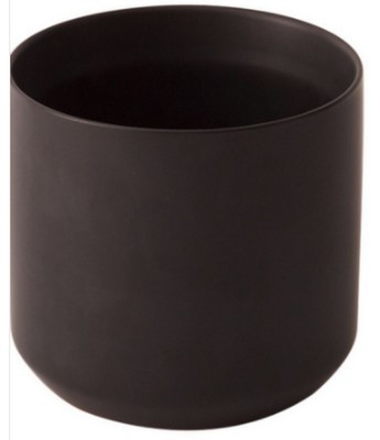 Kendall Pot 7"x6.75" Black