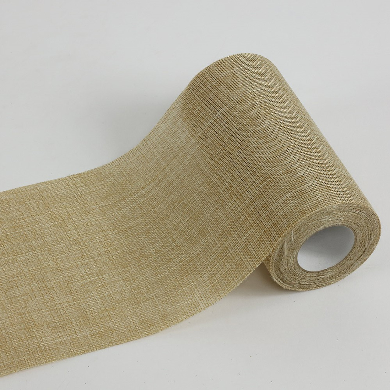 Burlap Solid Natural One And Half Inch