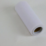 NAT * Tulle 6" x 25yd White