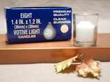 GWC * Candle Votive 10 Hr Wht 8/Box