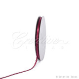 CID *  Picot Edge 3/16"x50y Wine