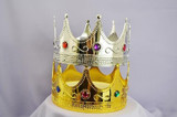 BBW * Deluxe Party Crown Gold