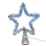 KA * 12.2" Tinsel Tree Top 