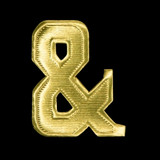 MAS * Gold Letters &