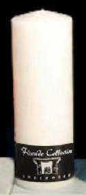 GWC * Candle Pillar 2.8"x5.8" White