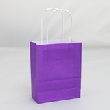 NAT * Bag 4.5"x5.5"x2.25" Purple