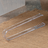 NAT * 6" Plastic Tongs 12/Pack Clear