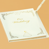 NAT * 7.5x9.5 Wedding Guest w/Pen
