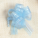 NAT * Sheer Pull Bow 1.25" Bllue