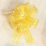 NAT * Sheer Pull Bow 1.25" Yellow
