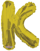 CVG 35078-14" Mylar Gold Letter "K"