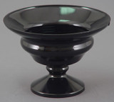 DL * 7" Iliad Round Vase Black