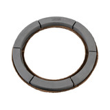 OAS * Mache Wreath 22" Black Foam