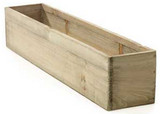AD * Woodland Planter 20"x4"x4" Nat