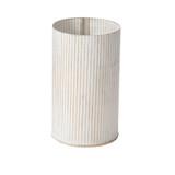 AD * Norah Vase 4.5"x7.5" Whitewash