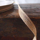 HV *  Jute Ribbon 3/8"x25yd Natural