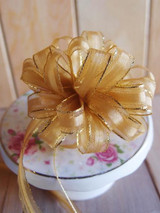 HV *  Pull Bow 3/8"x25y Gold