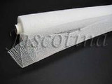 JAS *  Mesh 21"x10yd White Iridescent