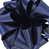 OFF * DF Satin 9/50 Navy